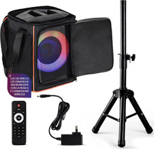 Cassa Bluetooth Potente 120 Watt, Altoparlante Bluetooth Portatile Con Bassi Pro