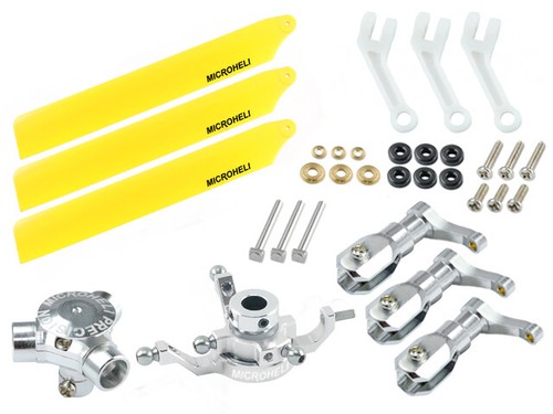 Microheli cnc plastica set - microheli,