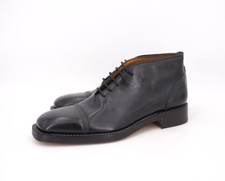 NUOVO CON SCATOLA | $1285 LIDFORT CAMBRIDGE 12 US 13 CAP TOE DERBY BALMORAL BOOT