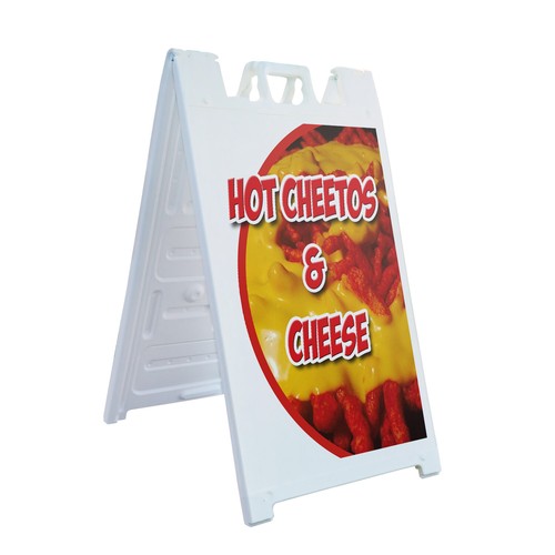 Frame sidewalk hot cheetos - a-frame,