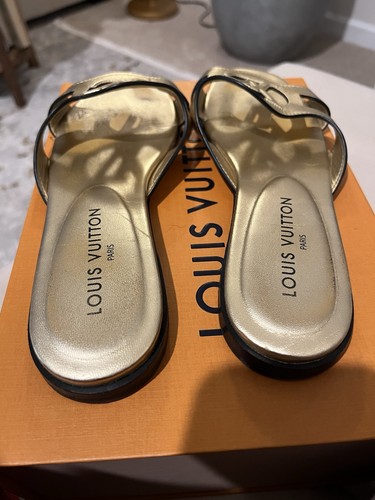 Louis vuitton isola flat mule - louis,