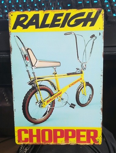Insegna latta raleigh - di,