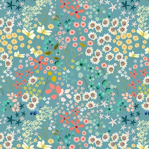 Fat quarter poppie cotone - quarter,