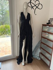 robe de soirée longue noire