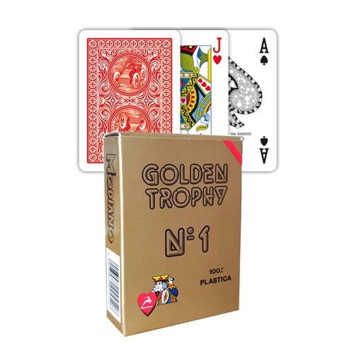 Dorato trofeo rosso poker - rosso,