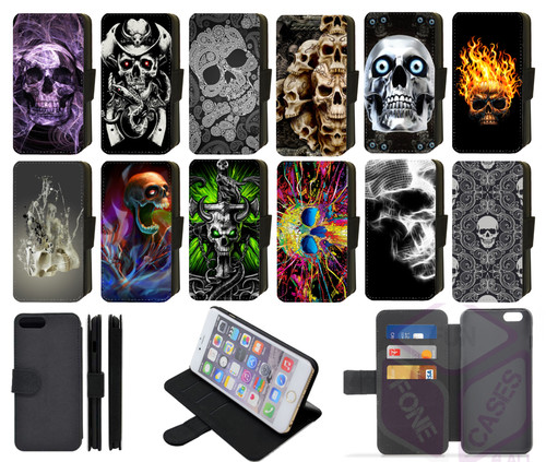Custodia telefono gothic skull - custodia,