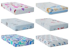 MATERASSO LENZUOLO ADATTO BAMBINO DESIGN STAMPATO 100% COTONE 120x60cm