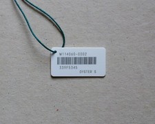ROLEX White Hang Tag Bianco Submariner 114060