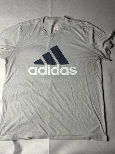 Adidas logo shirt grigio - adidas,