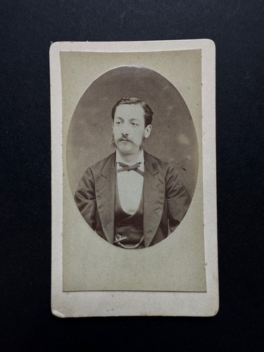 Cdv album foto bel signore - cdv,