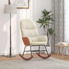 Sedia a Dondolo in Velluto