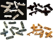 50 x Tappi di Scarico, Coperture di Drenaggio Fori Piangenti, Finestre e Porte UPVC Doppi Vetri