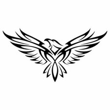 Kit 2 adesivi tuning AQUILA TRIBALE custom decals