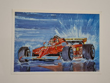 CARTE POSTALE FERRARI F1