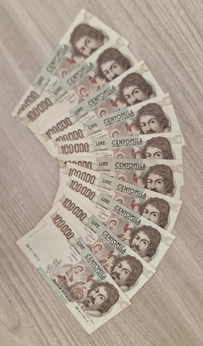 Lotto banconote da - di, 10