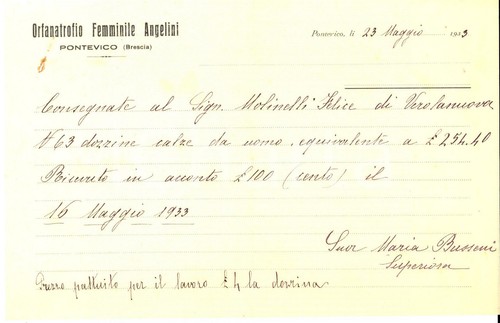 1933 pontevico - 1933, (bs)