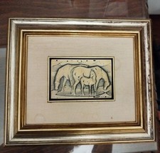 Quadro Ottaviani 1975 Cavalli