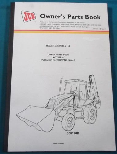 Jcb 214e 4le series - jcb,