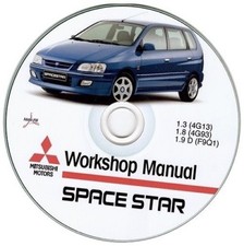 Mitsubishi Space Star (1999-2003)  manuale officina - repair manual