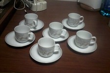servizio ceramica caffè da 6