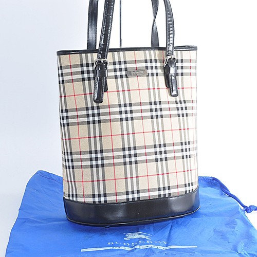 Borsa tote burberry - burberry, etichetta