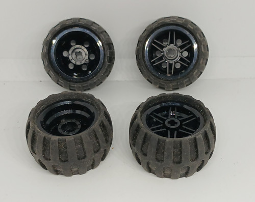Lego ruota pneumatico - 4x, +