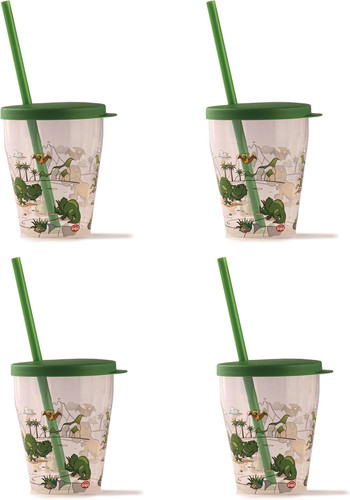 Set bicchieri con coperchio - 4,