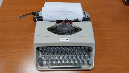 Macchina scrivere underwood - macchina,