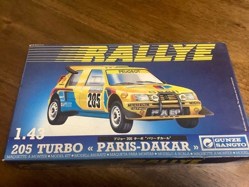 Kit modellino peugeot 205 - kit,