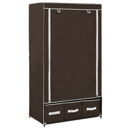 Armadio marrone 87x49x159cm - armadio,