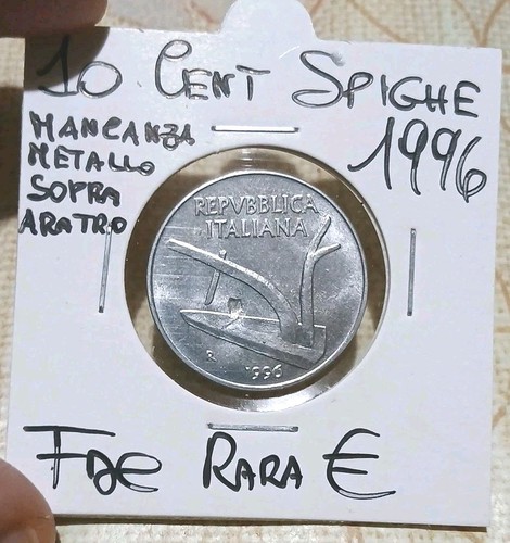 Lire spighe 1996 errore - 10,