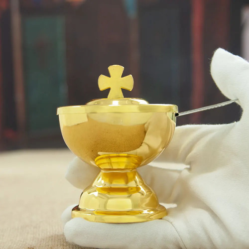 Holy grail communion cup with - grail,