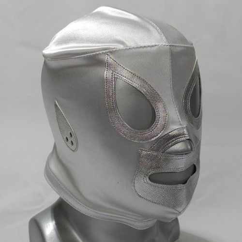 Maschera wrestling argento - maschera,
