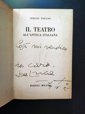 Sergio Tofano-Il teatro