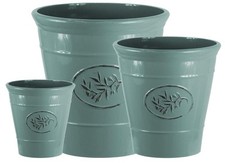 Fioriera rotonda in plastica