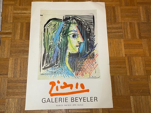 Poster vintage pablo - pablo, picasso