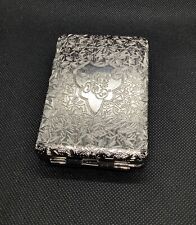 Vintage Style Peaky Blinders Engraved Cigarette Case Tin Holder Thomas Shelby A
