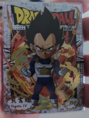 Carta dragonball ccg - carta, vegeta