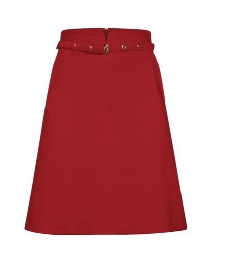 Gonna cady rossa elasticizzata - rossa,