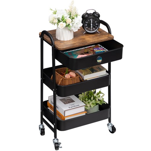 Doeworks carrello metallo con - carrello,