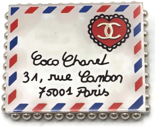Spilla lettera chanel - lettera, 19c