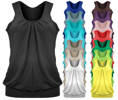 Canotta donna racerback top