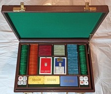 Valigetta Fiches DAL NEGRO cm 40 x 27 con Valori da 500 a 100.000 - Vintage