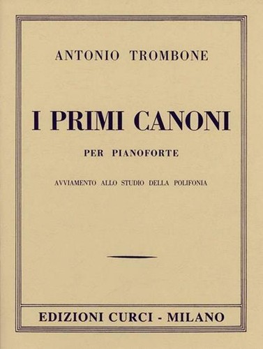 Primi canoni per pianoforte - i,