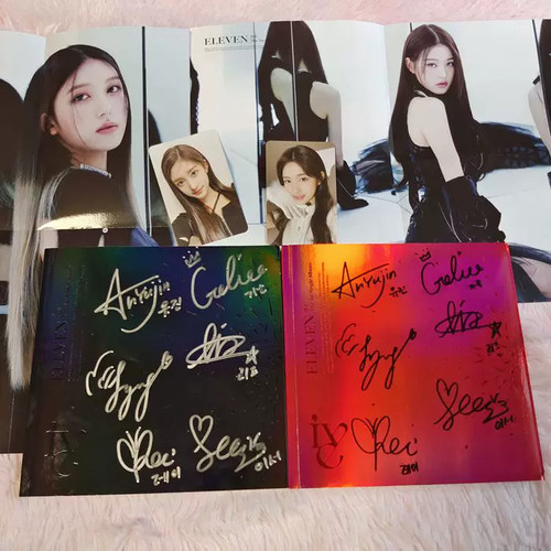 Ive autografo firma eleven - firma,