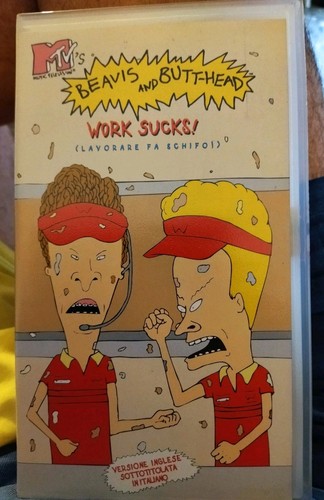 Cassetta vhs beavis and - vhs,