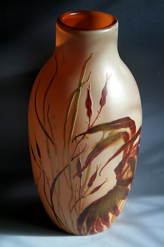 Grande antico vaso vetro - vaso, in