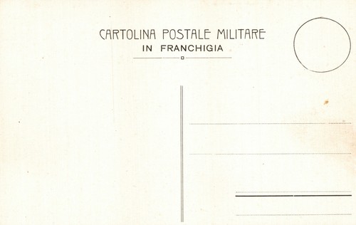 Ww1 franchigia cartolina - franchigia,