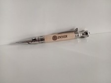 Penna a Sfera in legno di ulivo  Con incisione Laser Idea Regalo Da Collezione 