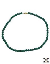 Collana di Malachite e oro